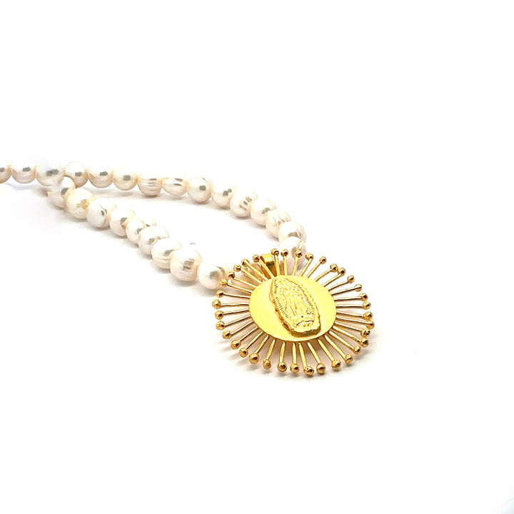 Maria Sagrario Pearl Necklace