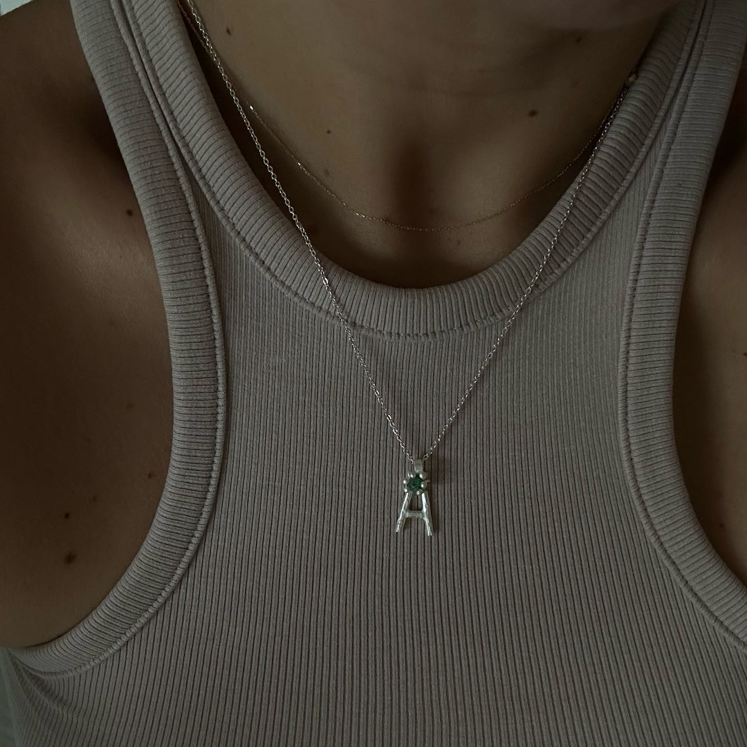 Tell me More Necklace Silver