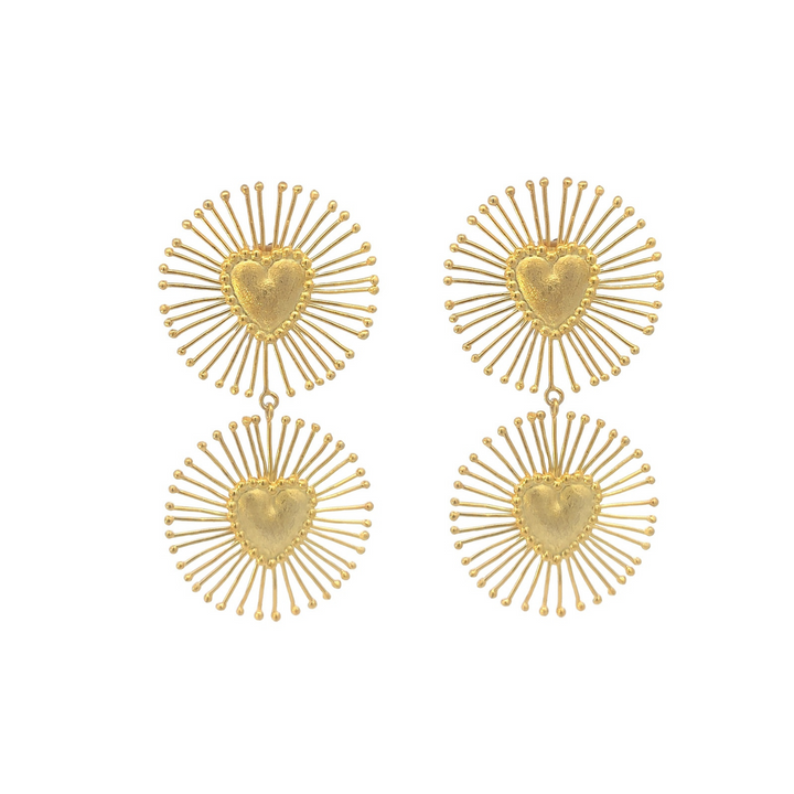 Double Sagrario Earrings