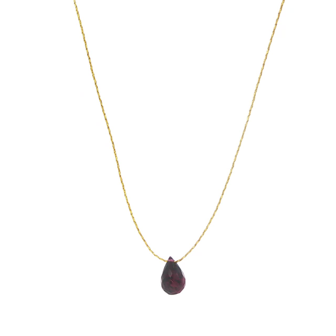 Tiny Drop Necklace