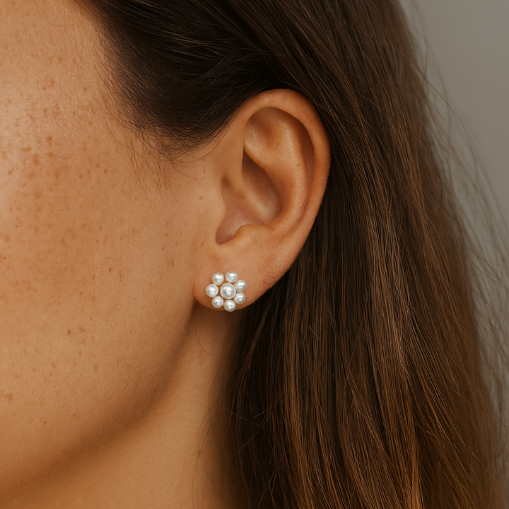 Pearl Bloom Studs