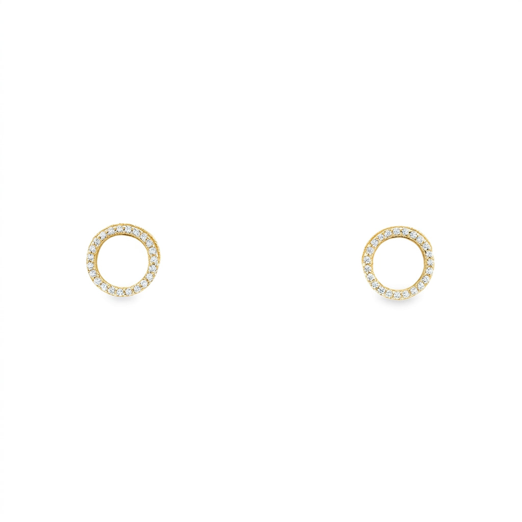 Infinity Silver Earrings
