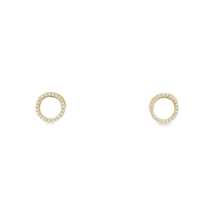 Infinity Silver Earrings