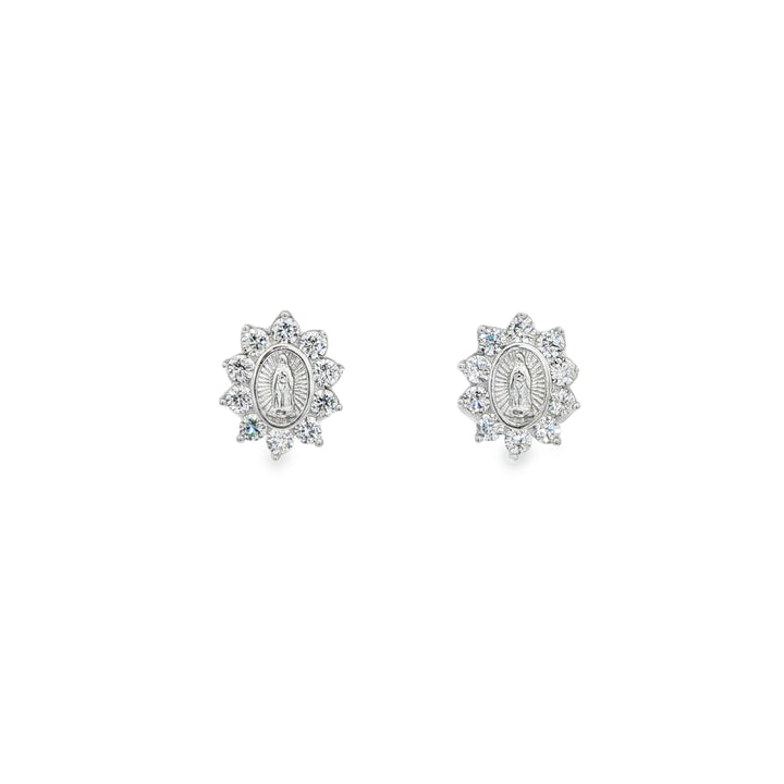 María Guadalupe Silver Earrings