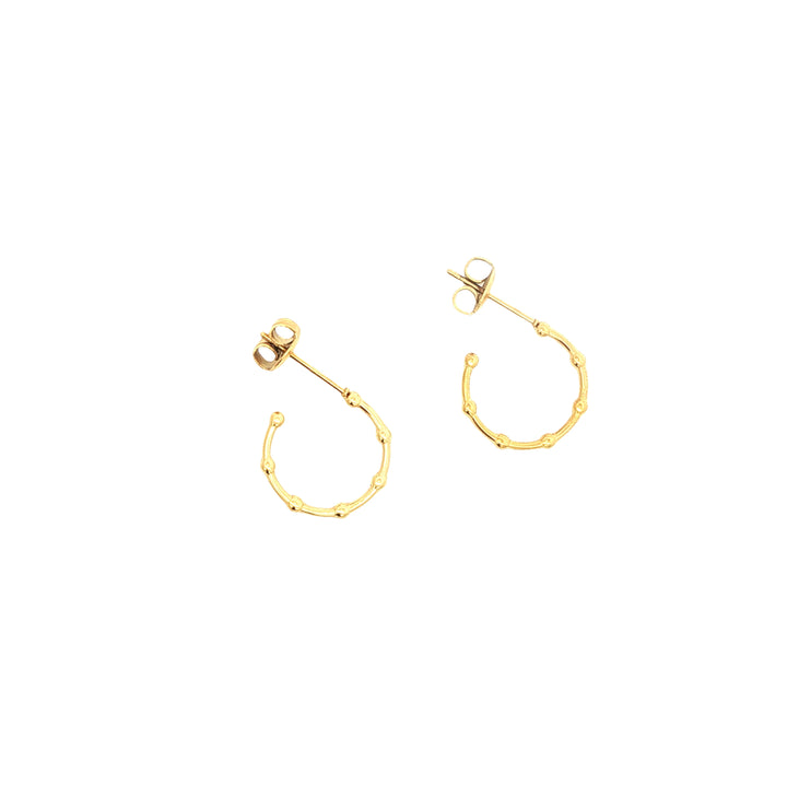 Dog Gold Hoops