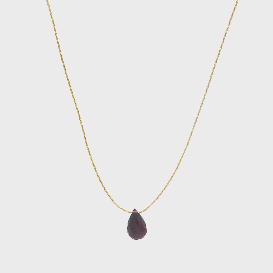 Tiny Drop Necklace