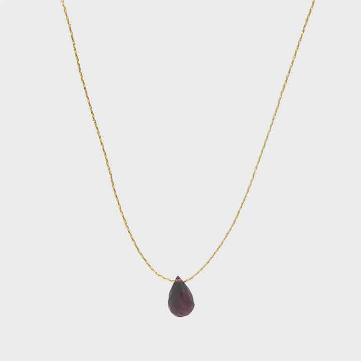 Tiny Drop Necklace