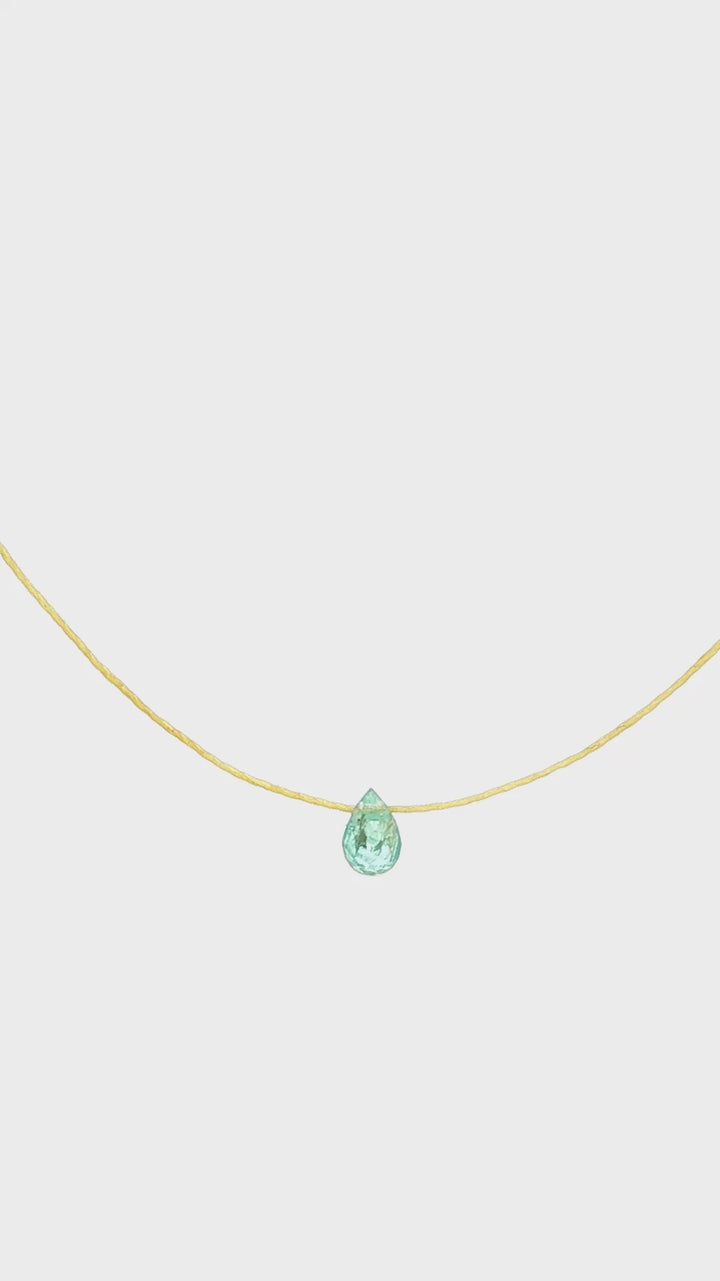 Tiny Drop Necklace