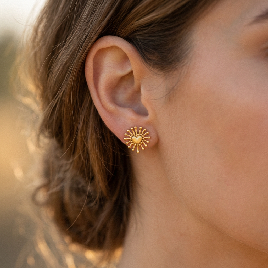 Tiny Sagrario Earrings