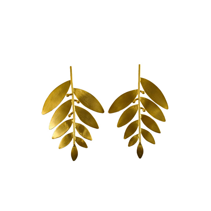 Maxi Leaf Earrings